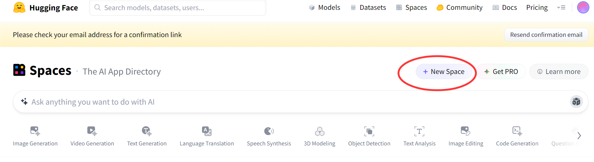 免费领取 huggingface 的 2 核 16G 云服务器,超简单教程 免费领取 huggingface 的 2 核 16G 云服务器,超简单教程