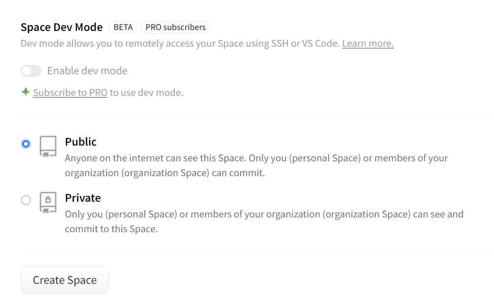 免费领取 huggingface 的 2 核 16G 云服务器,超简单教程 免费领取 huggingface 的 2 核 16G 云服务器,超简单教程