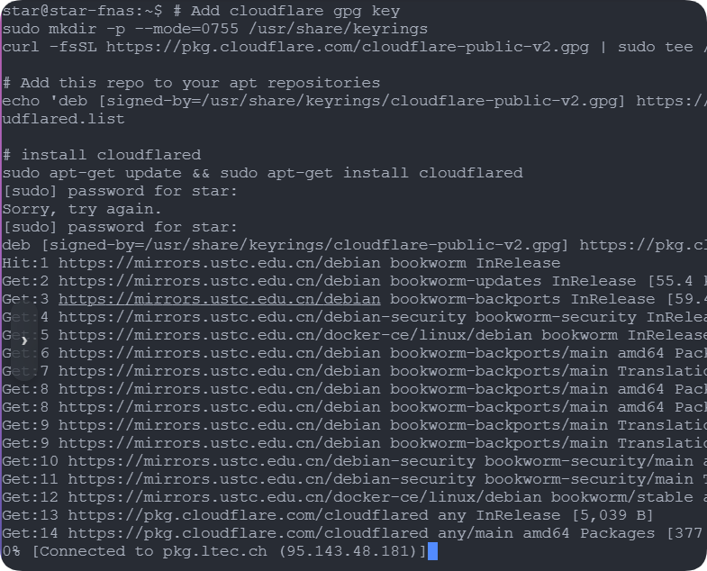 星哥带你玩飞牛 NAS-7:手把手教你免费内网穿透 -Cloudflare tunnel 星哥带你玩飞牛 NAS-7:手把手教你免费内网穿透 -Cloudflare tunnel