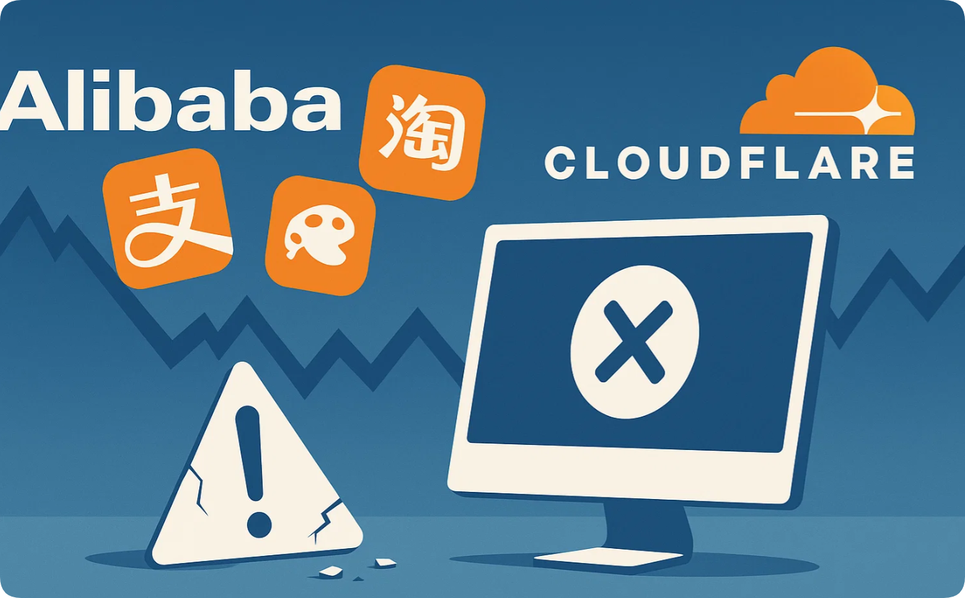 支付宝、淘宝、闲鱼又双叕崩了，Cloudflare 也瘫了连监控都挂，根因藏在哪？
