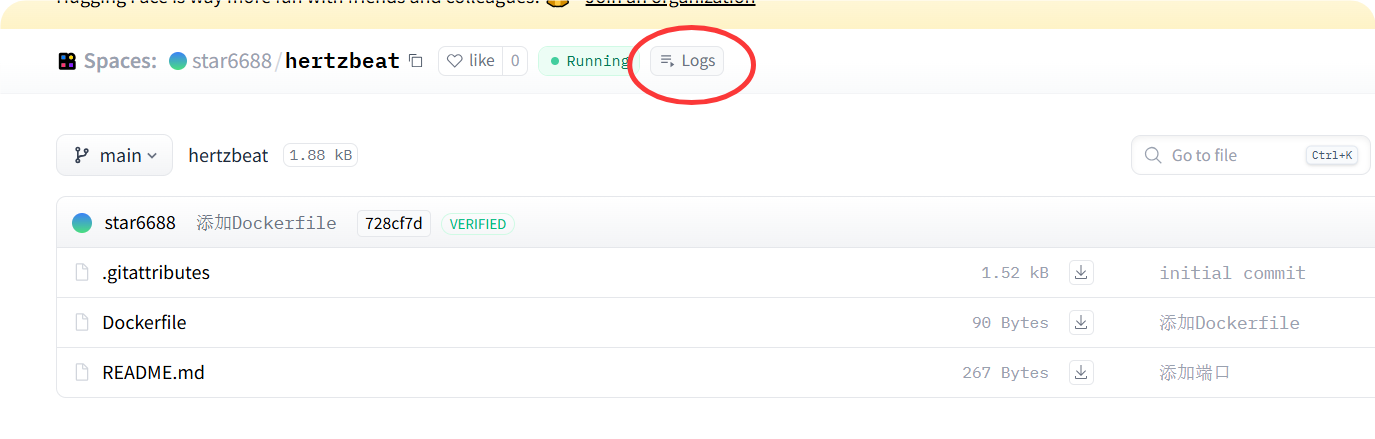 零成本上线！用 Hugging Face 免费服务器 +Docker 快速部署 HertzBeat 监控平台