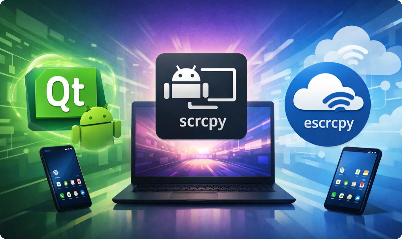 三大开源投屏神器横评:QtScrcpy、scrcpy、escrcpy 谁才是跨平台控制 Android 的最优解? 三大开源投屏神器横评:QtScrcpy、scrcpy、escrcpy 谁才是跨平台控制 Android 的最优解?
