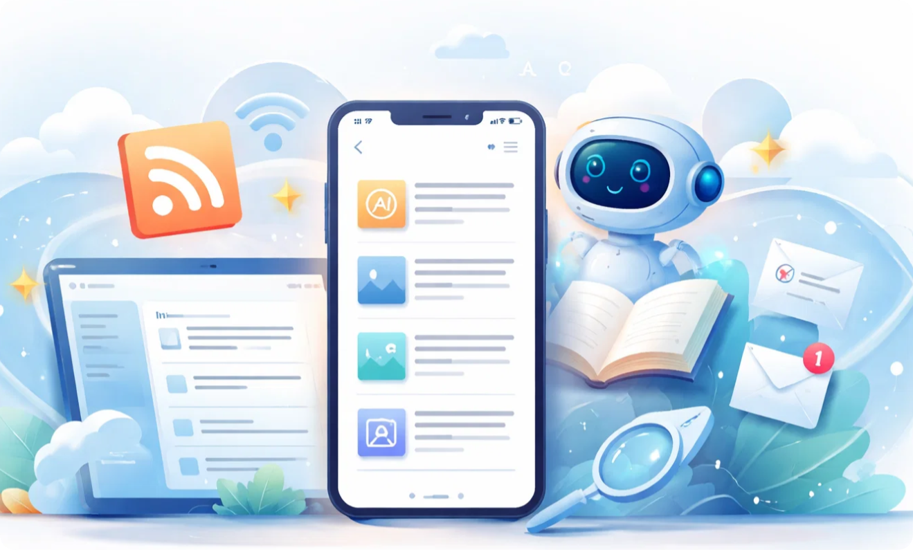 免费无广告！这款跨平台 AI RSS 阅读器，拯救你的信息焦虑