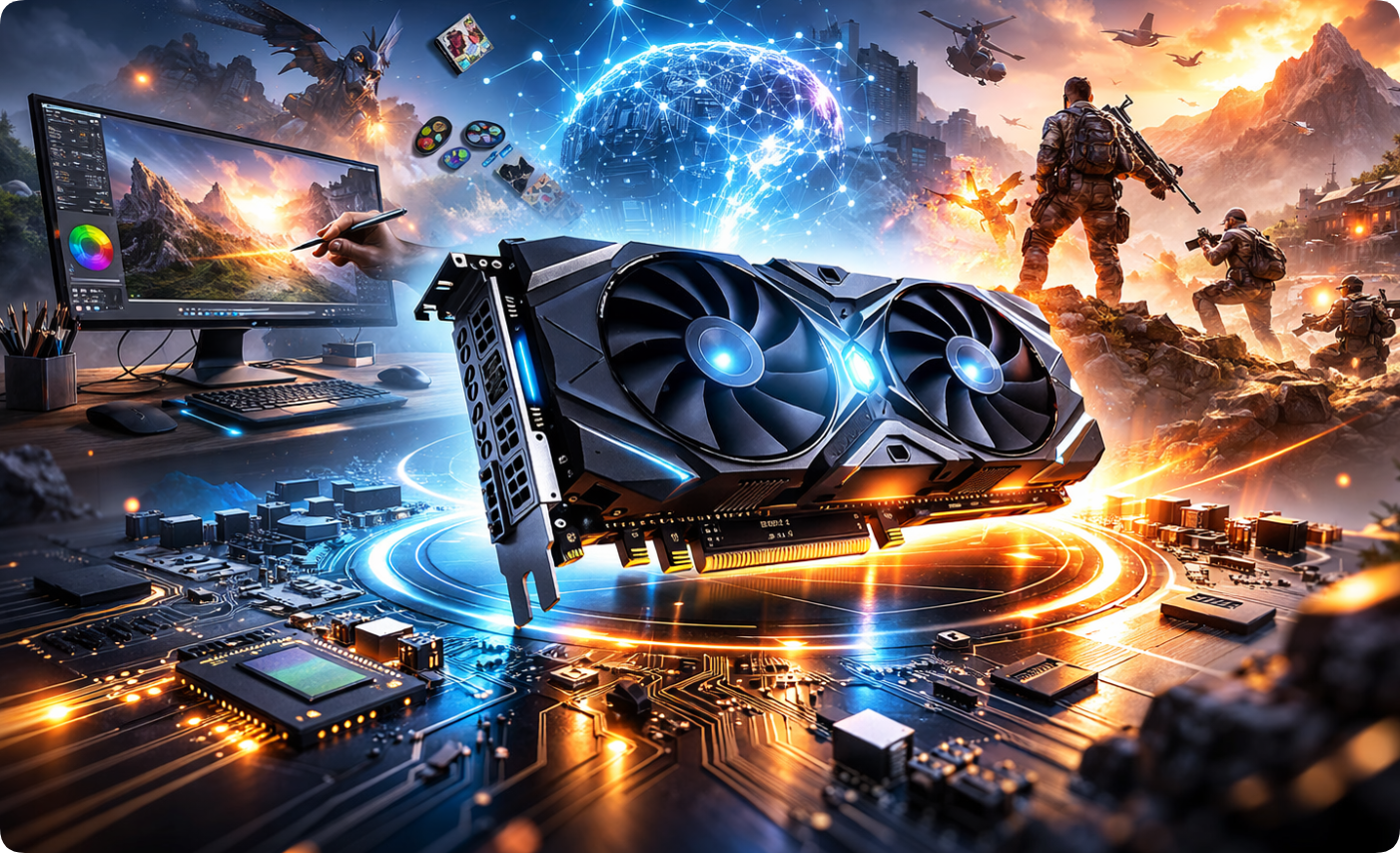 AI 绘画 + 深度学习 +3A 游戏，1800 元 22G 魔改显卡全能战神