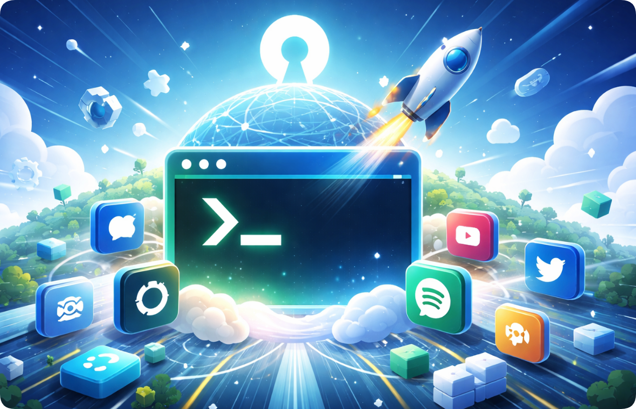 开源狂揽 16.5K+ 星！这个万能 CLI 神器，让命令行玩转 50+ 平台、桌面应用