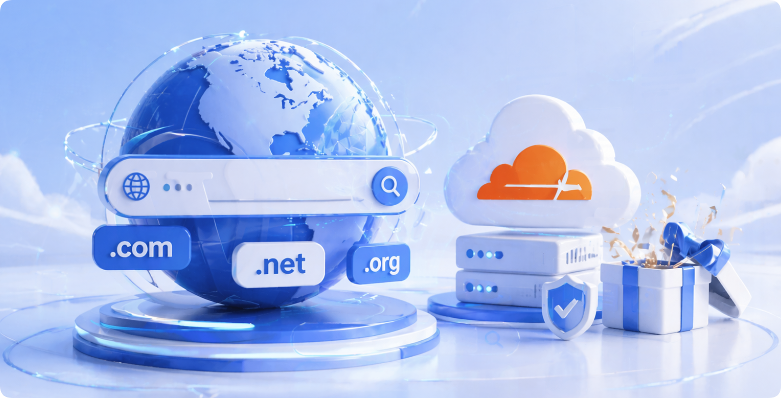 星哥玩云 | 2026 年免费域名 +Cloudflare 托管保姆级攻略